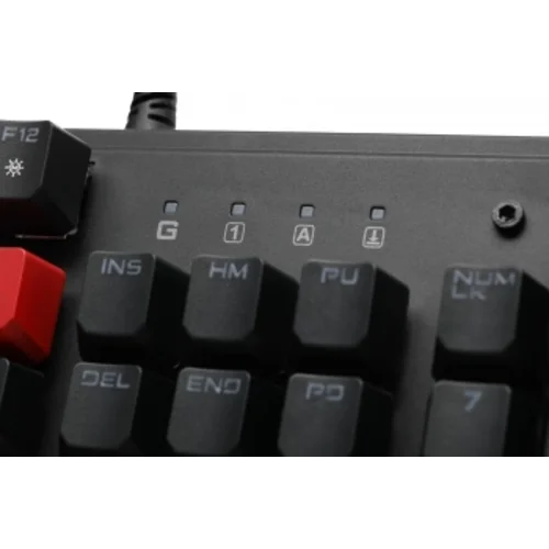 Клавиатура A4Tech Bloody S510R механическая черный USB for gamer LED (S510R USB FIRE BLACK/BLMS RED)